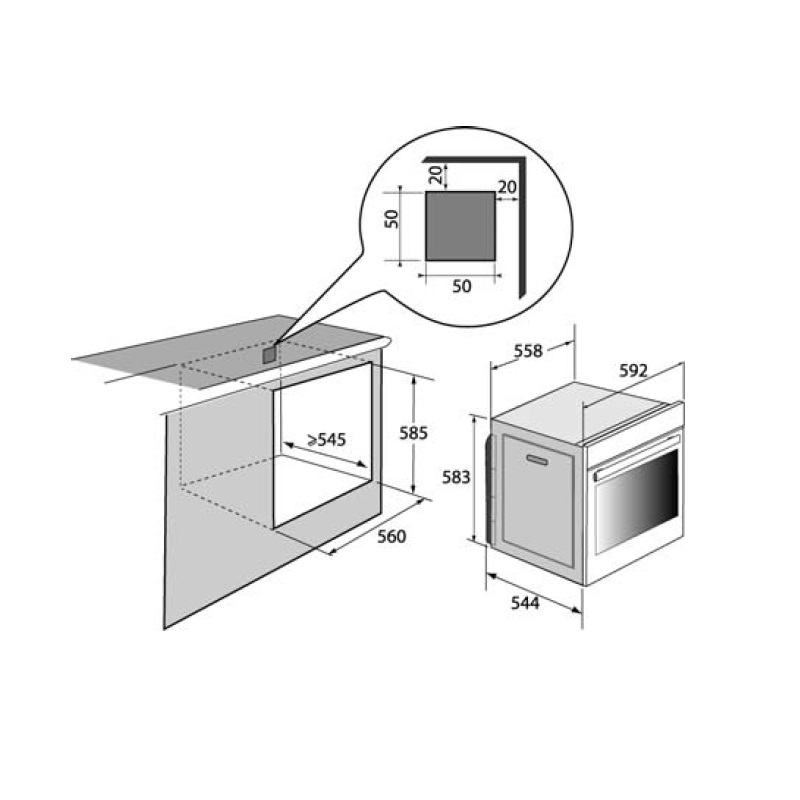 Духовой шкаф De Dietrich DOP8360G - изображение 3